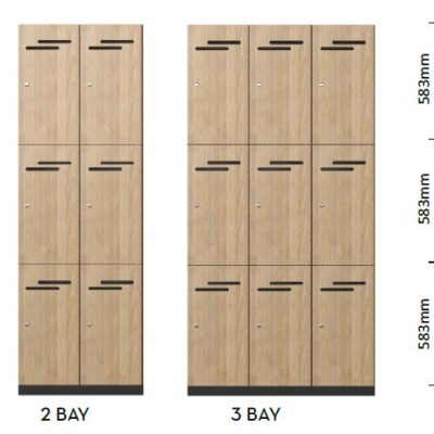 DD 3 Door Lockers