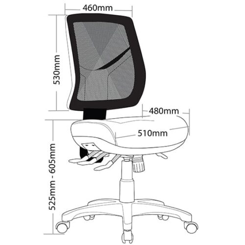ST Chelsea Mesh Back Task Chair