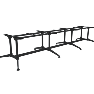 OL Modulus Meeting Table Twin Post Triple Span Frame